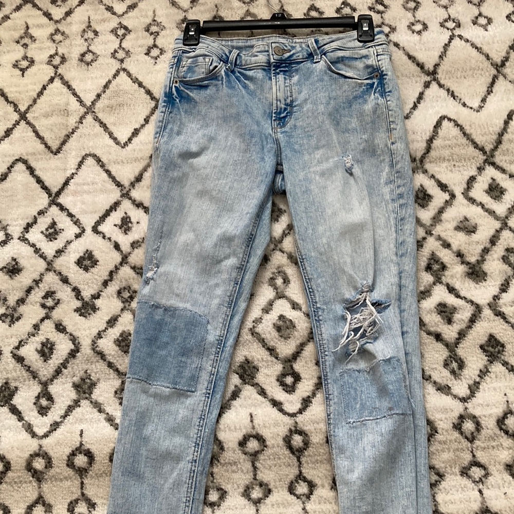 Light blue jeans